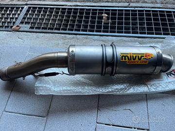Silenziatori terminali mivv titanium rsv