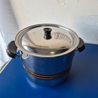 Pentola con Coperchio Lagostina in Acciaio Inox