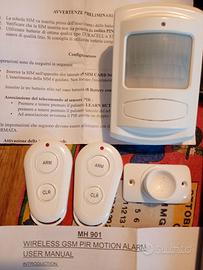 Allarme GSMMH901SensorePIRWireless Come Nuovo