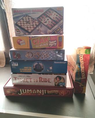 Giochi di società/giochi da tavolo