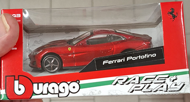 Ferrari Portofino Bburago 1:43 Nuova Sigillata