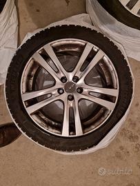 4 CERCHI MAK 17" COMPLETE DI GOMME M. A. 6