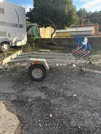 Carrello portamoto 3 posti