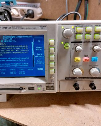 Oscilloscopio da banco TEKTRONICS
TPS 2012 NUOVO