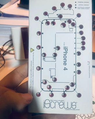 iScrews iPhone 4 - Mappa Organizzatore Viti