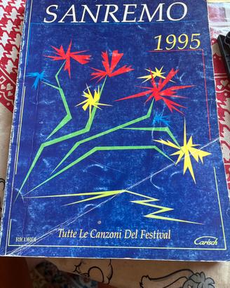 Spartito canzoni Sanremo 1995
