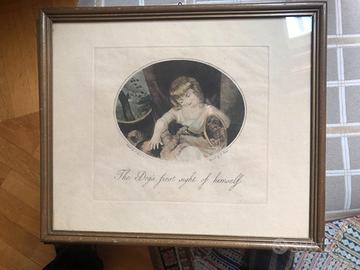 STAMPE INGLESI FINE '800 IN CORNICE