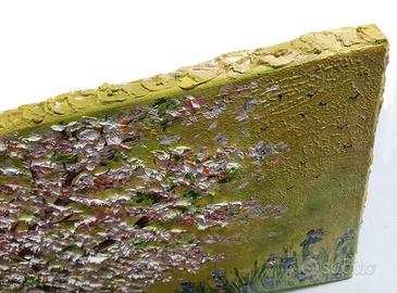 Dipinto a mano- albero fiorito