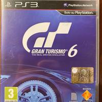Gran Turismo 6 PS3 Testato Funzionante PAL