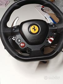 volante ferrari PlayStation e monitor LG 