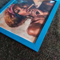 Quadro donna sigaro 2 mis 40x30 