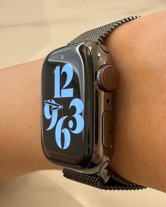 Apple Watch Series 9 41mm Steel Case Graphite