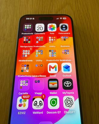 Iphone 15 pro max 256gb Titanium Blu