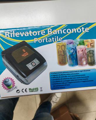 rilevatore banconote false portatile