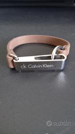 Bracciale Calvin Klein originale Acciaio Pelle