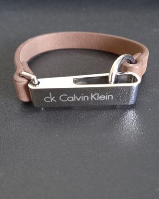 Bracciale Calvin Klein originale Acciaio Pelle