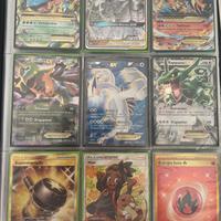 Carte pokemon di varie espansioni compreso album