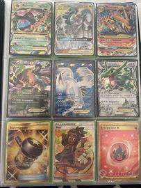 Carte pokemon di varie espansioni compreso album