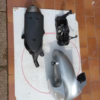 Marmitta Piaggio, Radiatore Dink, Paraf.Mayesty