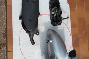 Marmitta Piaggio, Radiatore Dink, Paraf.Mayesty