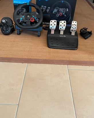 Logitech g29 + driving force shifter
