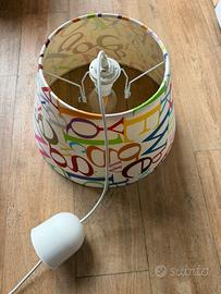 Lampadario con disegno