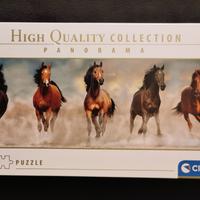 Clementoni PANORAMA - PUZZLE 1000 PEZZI - Cavalli