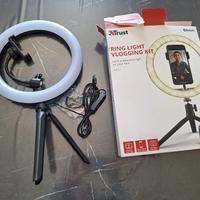 Ring Light Vlogging Trust - luce per selfie / vlog
