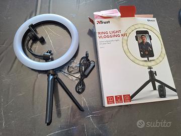 Ring Light Vlogging Trust - luce per selfie / vlog