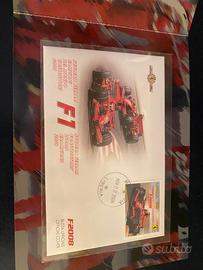 Francobollo Ferrari F2008 Annullo Speciale