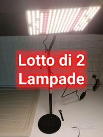 Lotto di 2 Lampade LED Coltivazione Piante 25W Spe