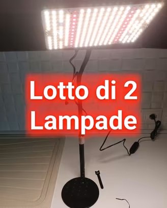 Lotto di 2 Lampade LED Coltivazione Piante 25W Spe