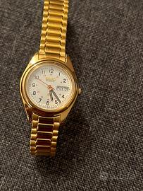 Orologio vintage donna Seiko oro