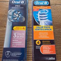 Testine oral-b " pro sensitive clean" e trizone