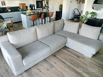 DIVANO USATO 3x2 STOFFA MADE IN ITALY  - 650€