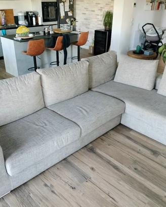 DIVANO USATO 3x2 STOFFA MADE IN ITALY  - 650€