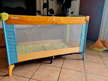 Lettino Foppapedretti da campeggio con materassino