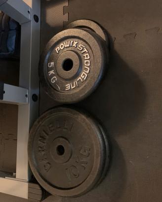 Dischi ghisa , Palestra