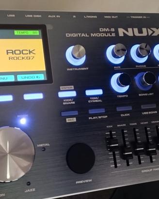 NUX DM-8 - Kit batteria
