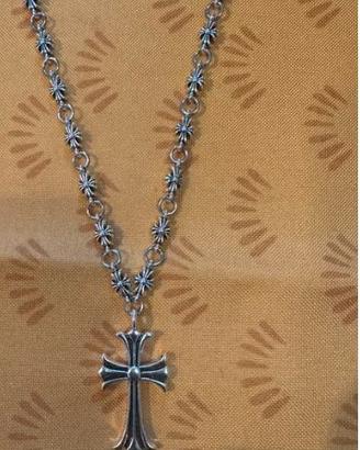 Collana/Catena a croce Chrome Hearts