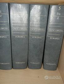 Enciclopedia Europea Garzanti.