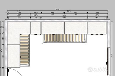 CAMERA CON PONTI MARCA NIDI BATTISTELLA