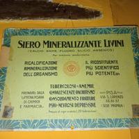 Antica targa pubblicitaria farmaceutica