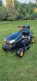 trattorino mc culloch scarico laterale e mulching