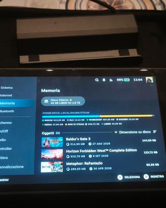 Ven.do o perm.uto steam deck LCD 2 tb ssd