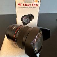 Obiettivo Samyang 14 mm f/2.8 attacco x NIKON Z
