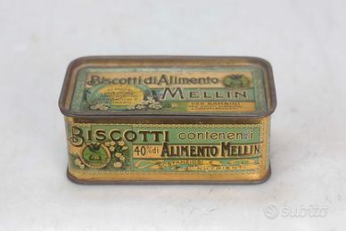 Mellin scatola in latta