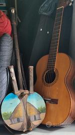 Kora (arpa africana) strumento etnico originale