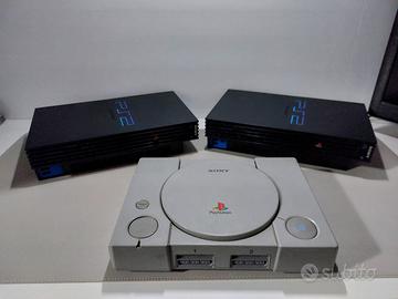 Lotto console Ps1 Ps2 - Non Funzionante