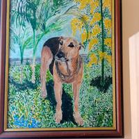 Quadro amatoriale di pastore tedesco